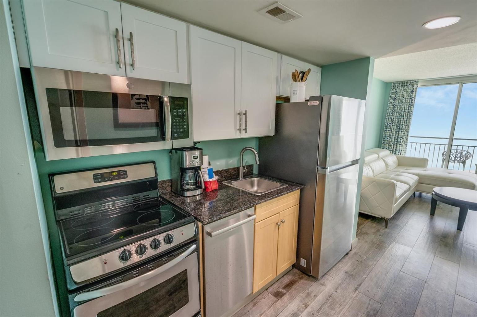 New Modern, Direct Oceanfront, Boardwalk, Views! Myrtle Beach Exterior foto