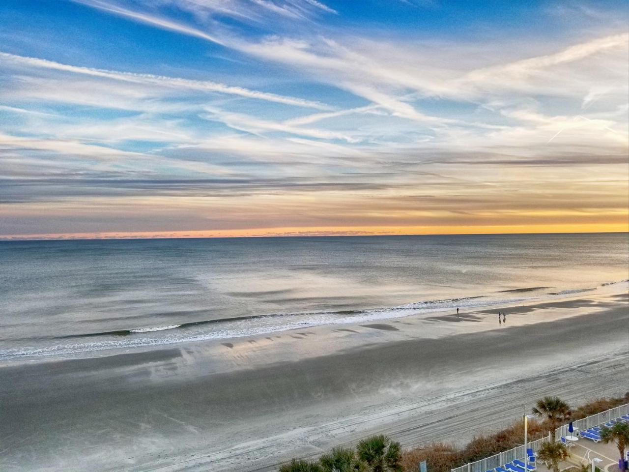 New Modern, Direct Oceanfront, Boardwalk, Views! Myrtle Beach Exterior foto