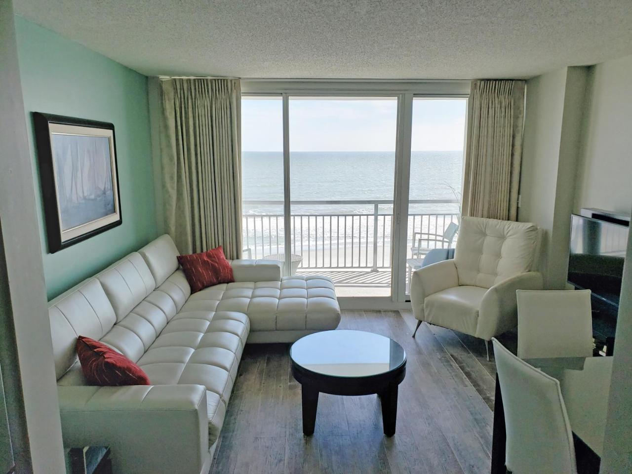 New Modern, Direct Oceanfront, Boardwalk, Views! Myrtle Beach Exterior foto
