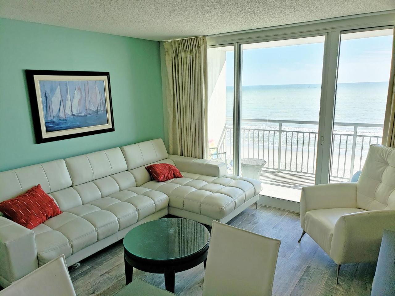 New Modern, Direct Oceanfront, Boardwalk, Views! Myrtle Beach Exterior foto